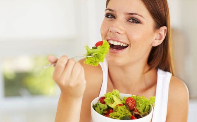 el uso de ensalada de verduras con psoriasis